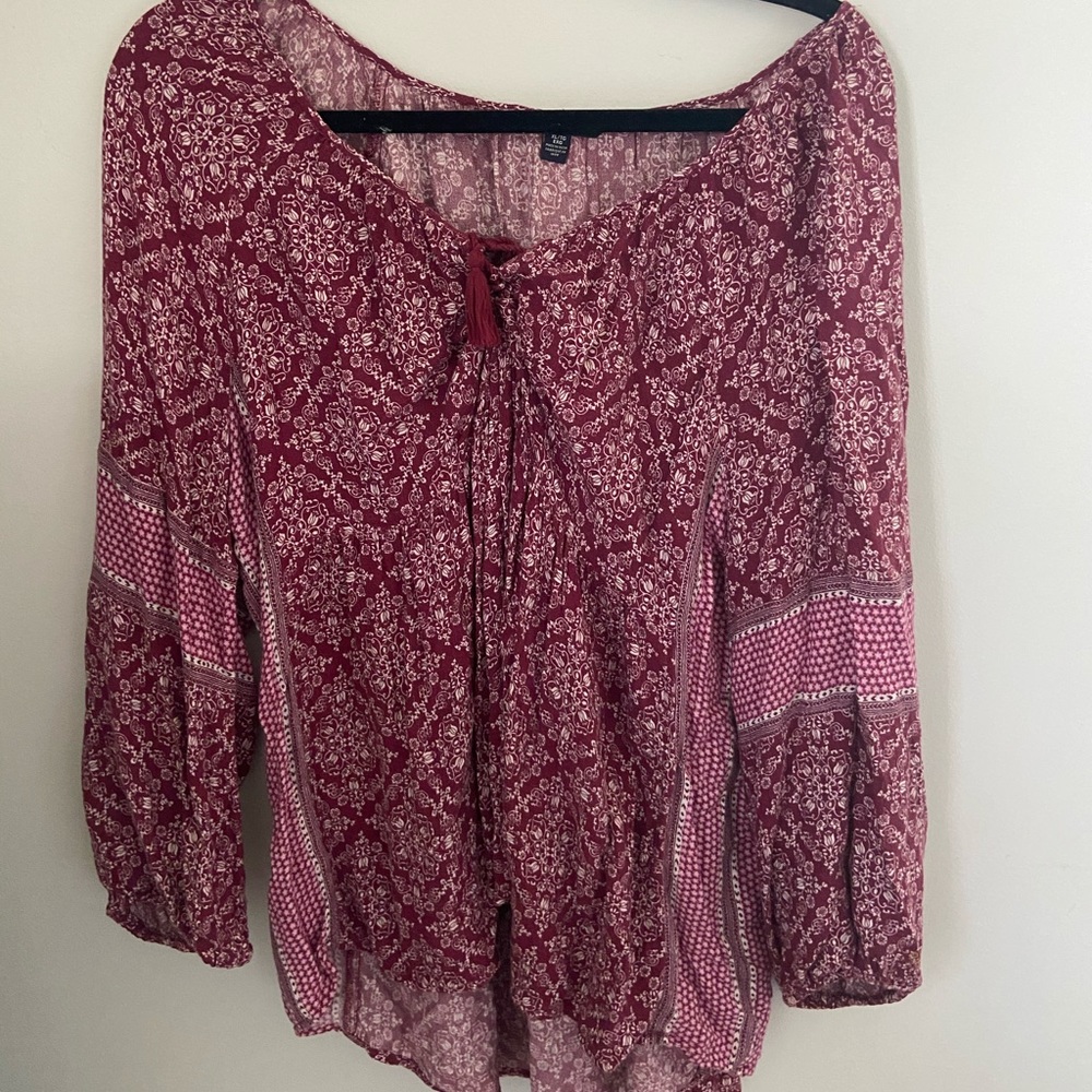 Floral dress shirt
